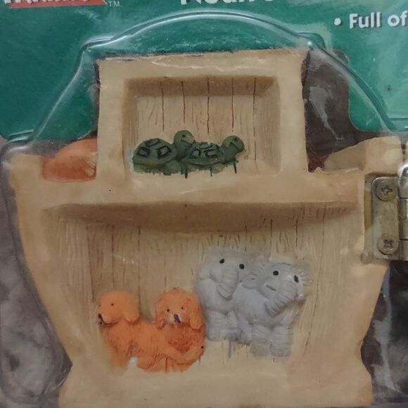 New Holiday Traditions Noah's Ark‎ with Animals Elephants Pandas Nursery Decor - Picture 2 of 5